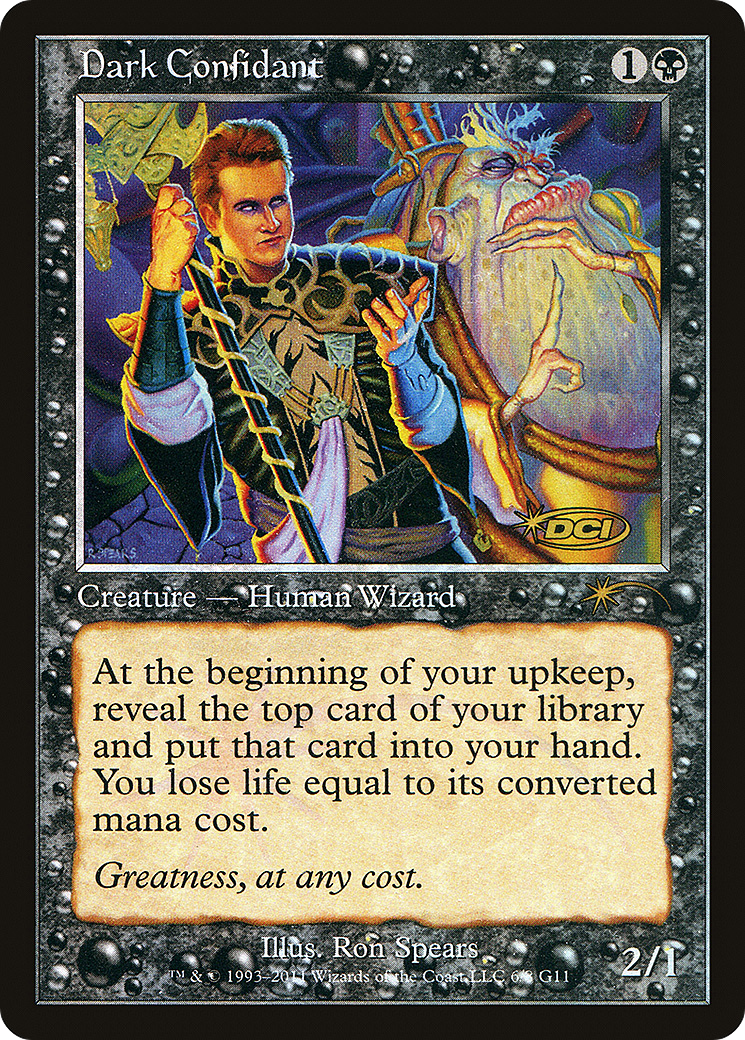 Image of Dark Confidant (JDG-006) - Judge Gift Cards 2011 Foil