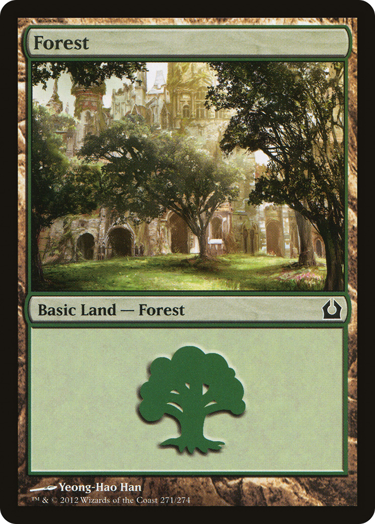 Image of Forest (271) (RTR-271) - Return to Ravnica Foil