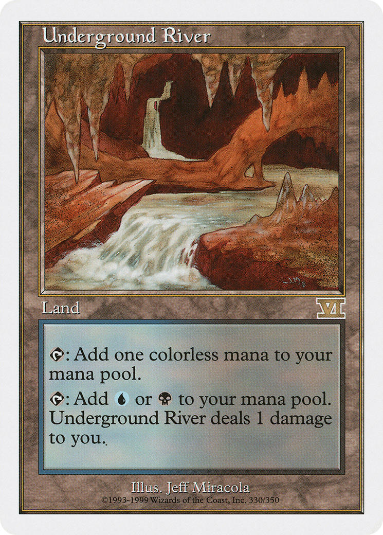 Image of Underground River (6ED-330) - Classic Sixth Edition