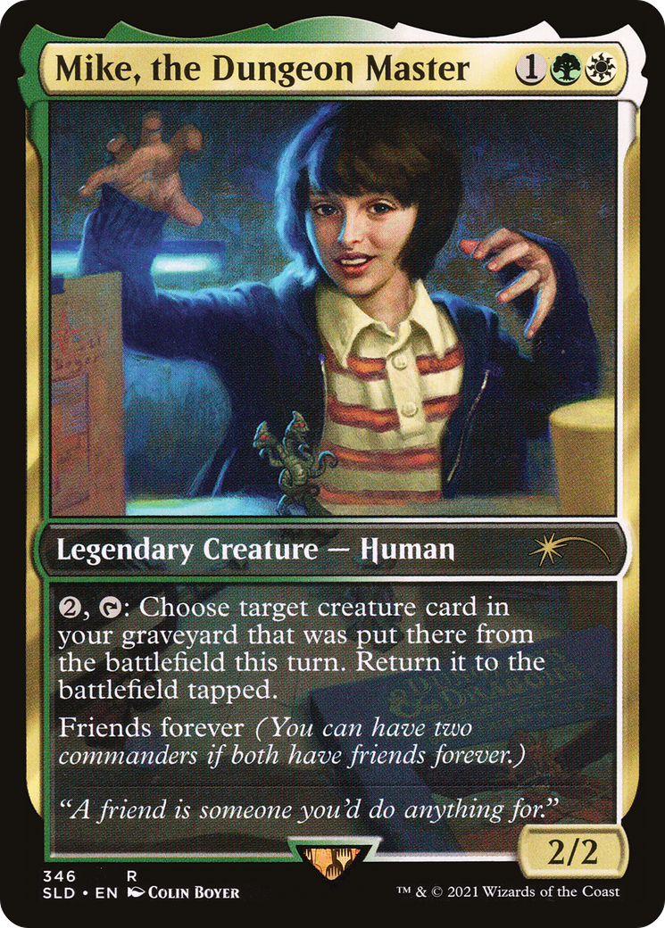 Image of Mike, the Dungeon Master (SLD-346) - Secret Lair Drop / Mike, the Dungeon Master