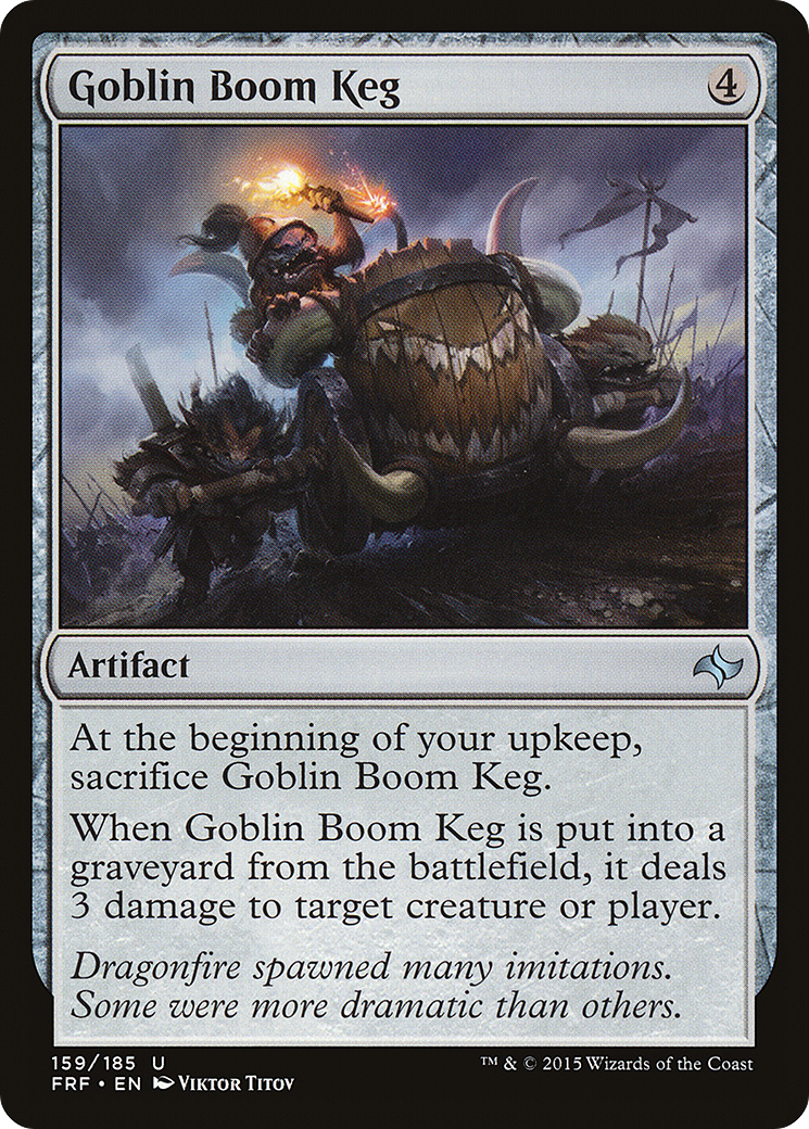 Image of Goblin Boom Keg (FRF-159) - Fate Reforged