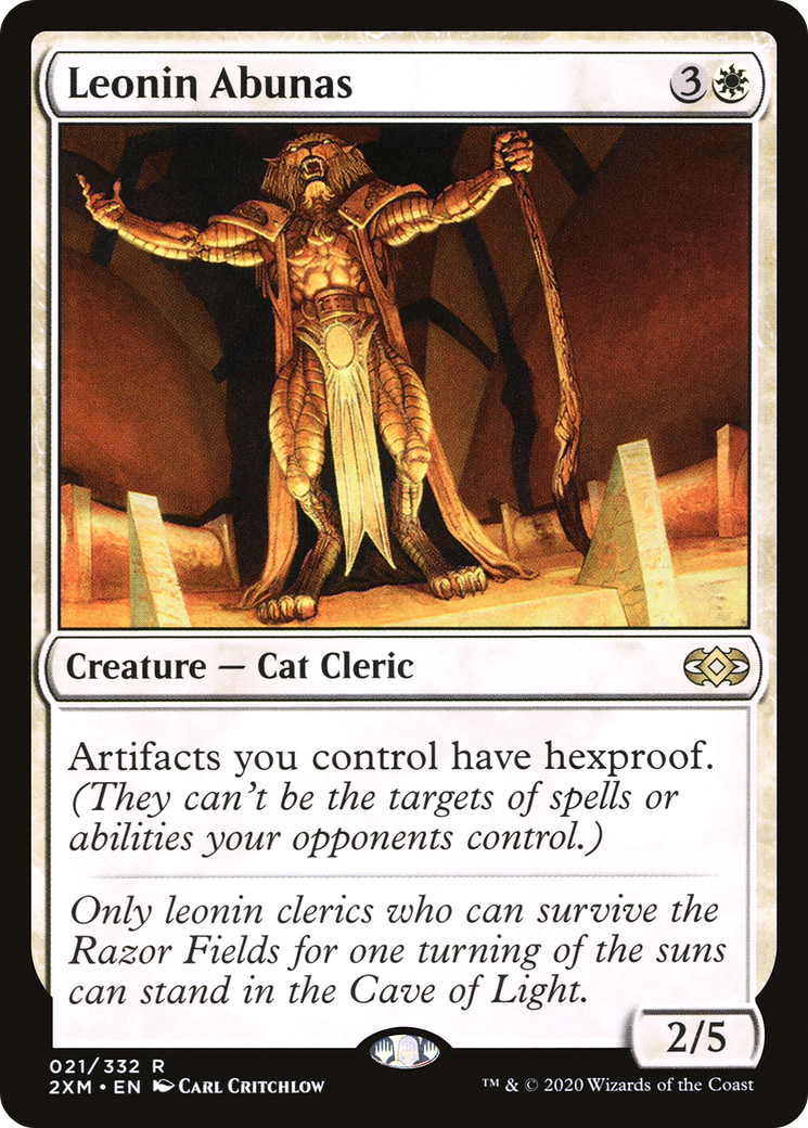 Image of Leonin Abunas (2XM-021) - Double Masters
