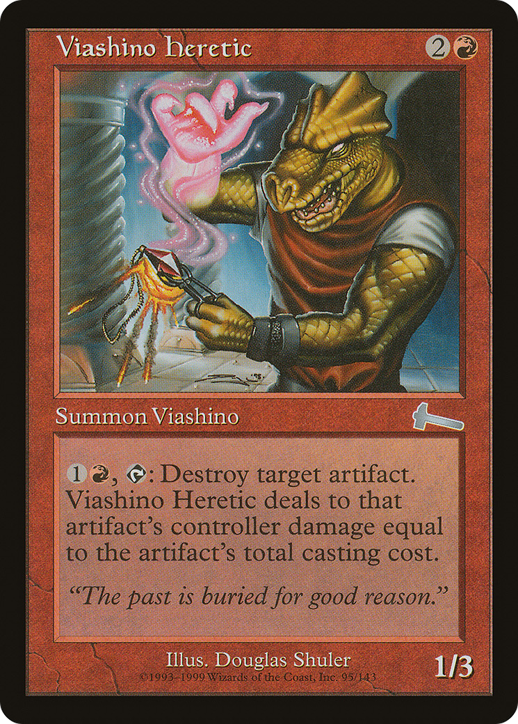 Image of Viashino Heretic (ULG-095) - Urza's Legacy