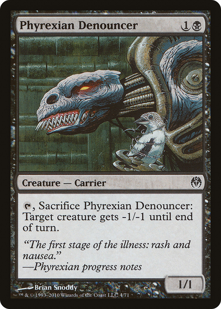 Image of Phyrexian Denouncer (DDE-004) - Duel Decks: Phyrexia vs. the Coalition