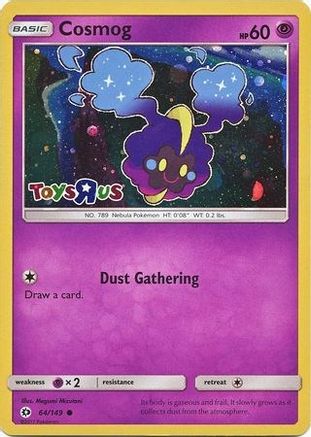 Image of Cosmog 064/149  - Holofoil Miscellaneous Cards & Products - Promo