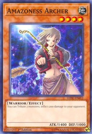 Image of Amazoness Archer (LEDU-EN012) - Legendary Duelists 1st Edition