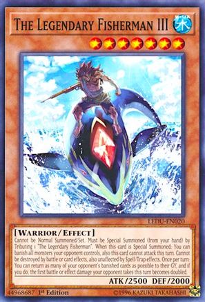 Image of The Legendary Fisherman III (LEDU-EN020) - Legendary Duelists 1st Edition