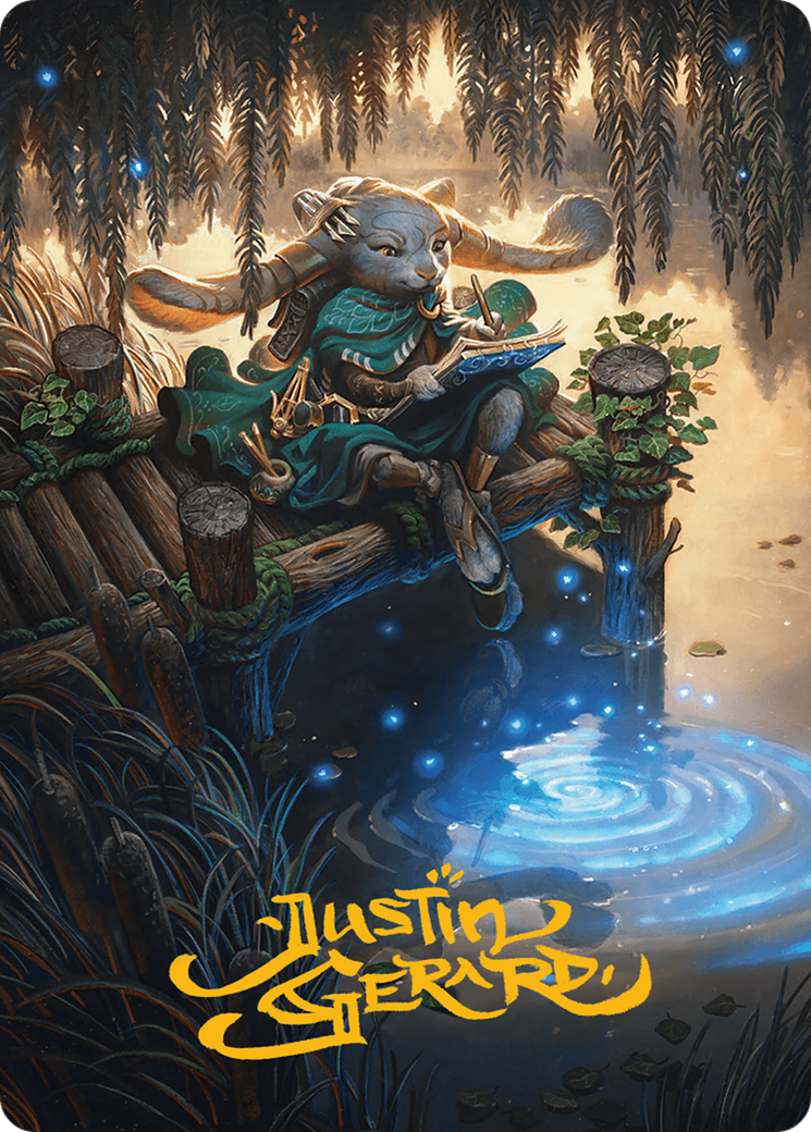 Image of Tamiyo, Field Researcher // Tamiyo, Field Researcher (ABLB-054) - Bloomburrow Art Series (Borderless) Foil