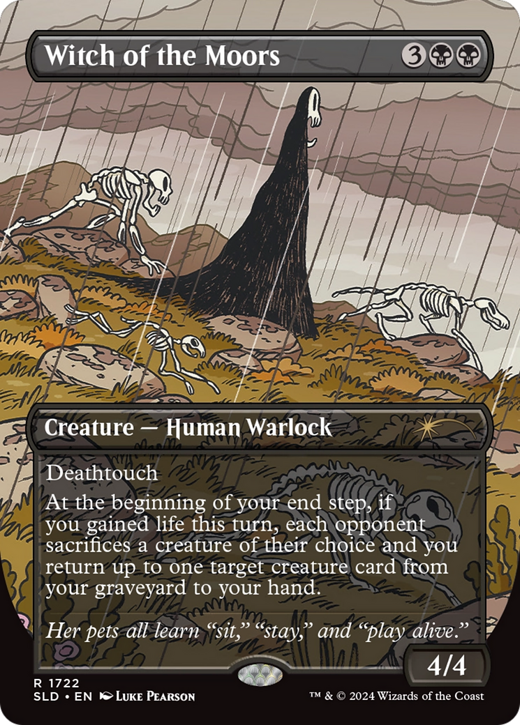 Image of Witch of the Moors (SLD-1722) - Secret Lair Drop (Borderless)