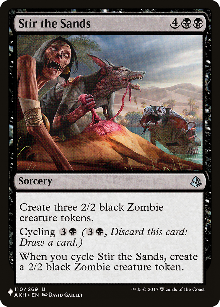 Image of Stir the Sands (LIST-AKH-110) - The List
