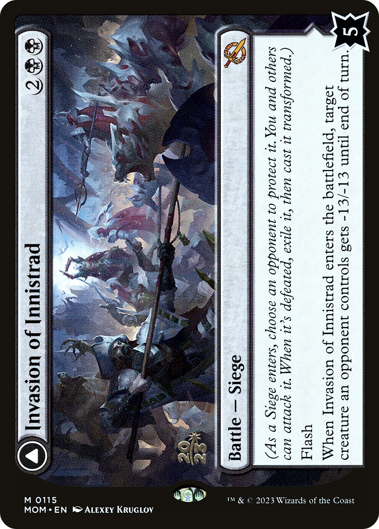 Image of Invasion of Innistrad (PRE-115) - March of the Machine Promos Foil