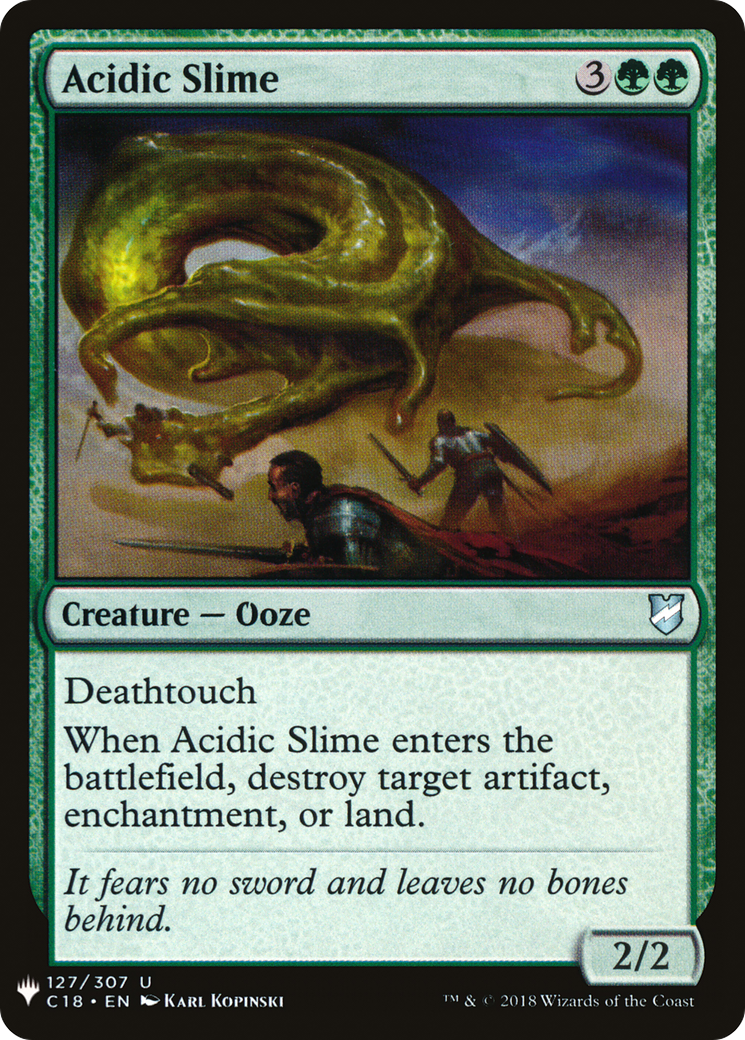 Image of Acidic Slime (LIST-127) - The List