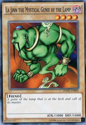 Image of La Jinn the Mystical Genie of the Lamp (DEM2-EN003) - Demo Deck 2015 Unlimited