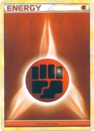 Image of Fighting Energy (2010 Unnumbered HGSS Style Non  League & Championship Cards - Promo