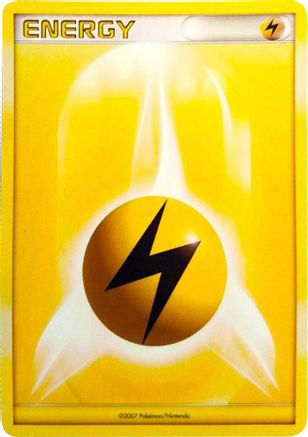Image of Lightning Energy (2007 Unnumbered D/P Style Non/P  League & Championship Cards - Promo