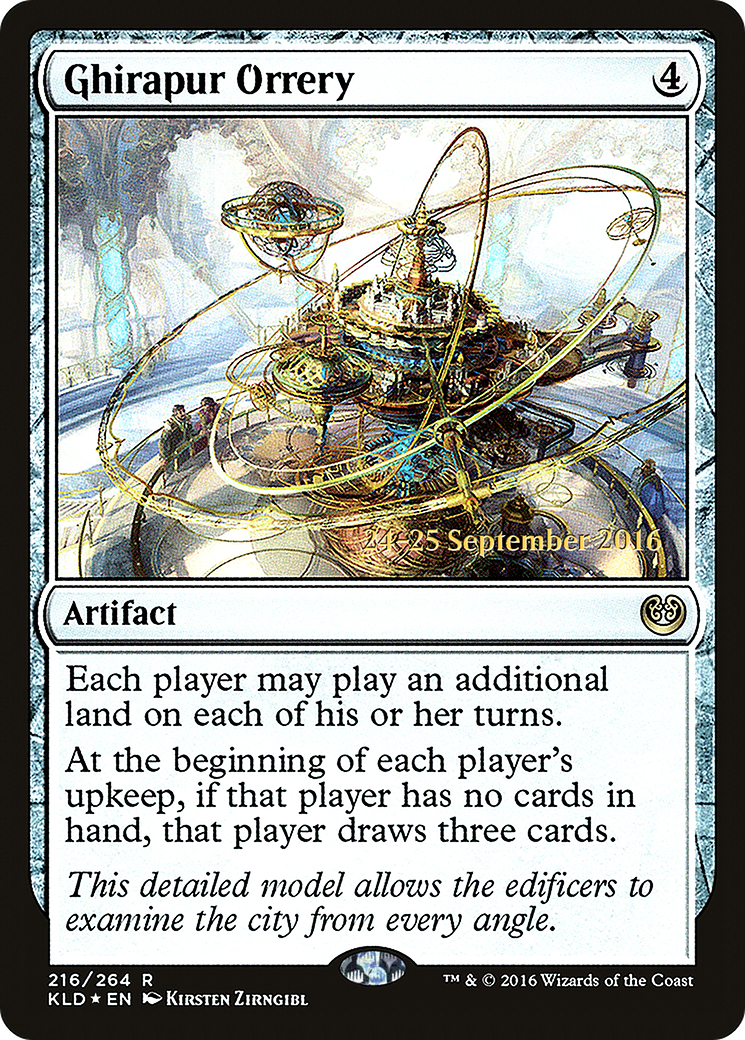 Image of Ghirapur Orrery (PRE-216) - Kaladesh Promos Foil