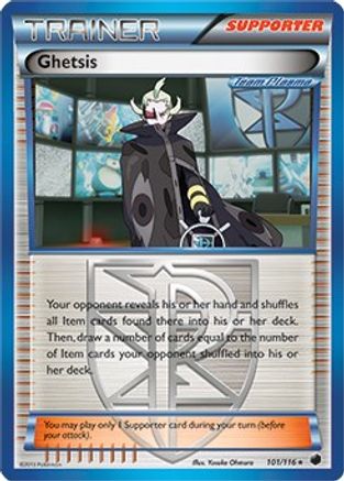 Image of Ghetsis 101/116  Deck Exclusives - Rare