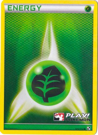 Image of Grass Energy 105/114  - Holofoil League & Championship Cards - Promo