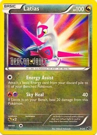 Image of Latias 009/20  - Holofoil Blister Exclusives - Promo