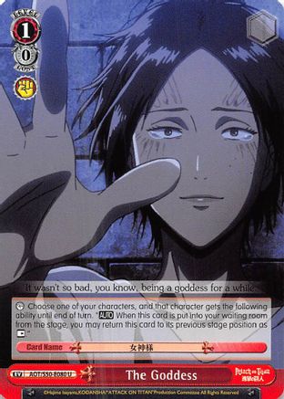 Image of The Goddess (AOT/S50-E080 U) - Attack on Titan Vol. 2