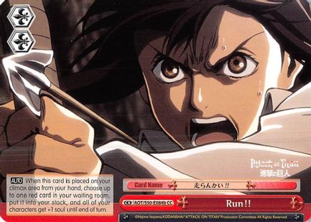 Image of Run!! (B) (AOT/S50-E084b CC) - Attack on Titan Vol. 2