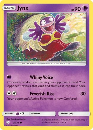 Image of Jynx 038/73  Shining Legends - Common