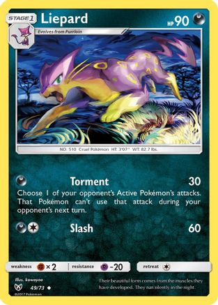 Image of Liepard 049  Shining Legends - Uncommon