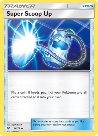 Image of Super Scoop Up 066/73  - Reverse Holofoil Shining Legends - Uncommon