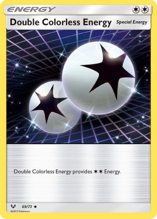 Image of Double Colorless Energy 069/73  - Reverse Holofoil Shining Legends - Uncommon