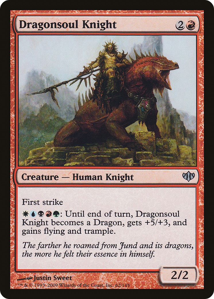 Image of Dragonsoul Knight (CON-062) - Conflux