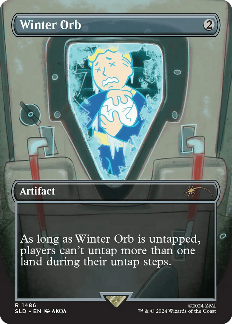 Image of Winter Orb (SLD-1486) - Secret Lair Drop (Borderless)