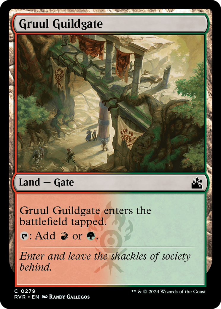 Image of Gruul Guildgate (RVR-279) - Ravnica Remastered