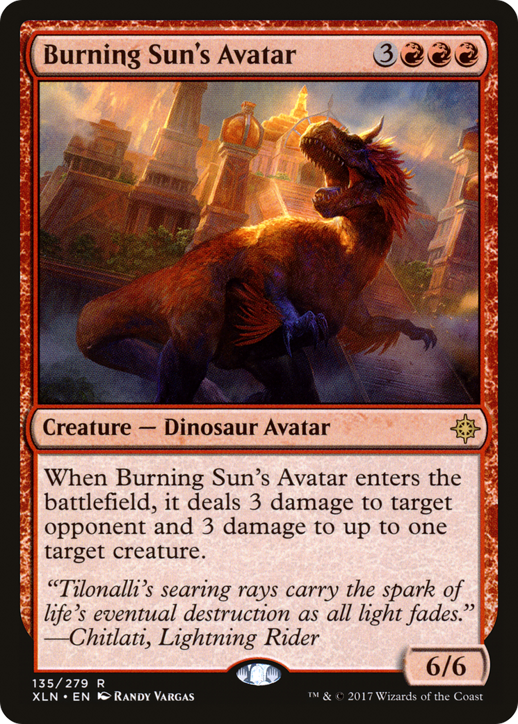 Image of Burning Sun's Avatar (XLN-135) - Ixalan