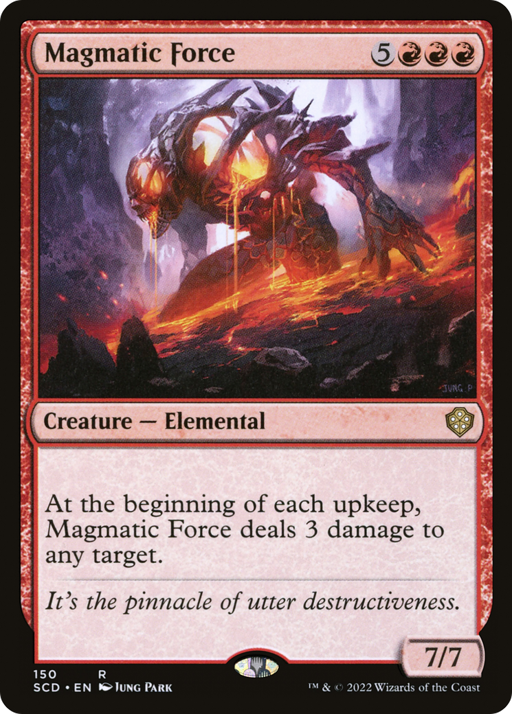 Image of Magmatic Force (SCD-150) - Starter Commander Decks