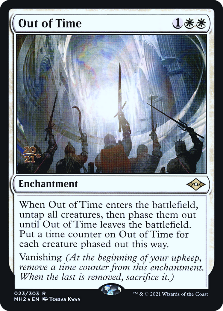 Image of Out of Time (PRE-023) - Modern Horizons 2 Promos Foil