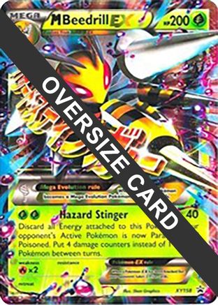 Image of M Beedrill EX XY158  - Holofoil Jumbo Cards - Promo