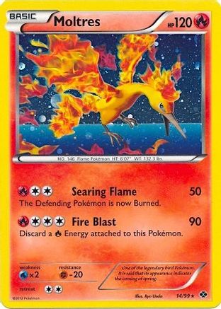 Image of Moltres 014/99  - Holofoil Blister Exclusives - Promo
