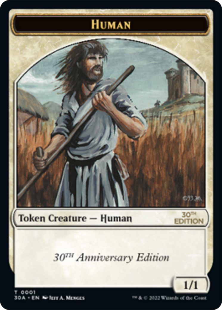 Image of Human Token (30A-001) - 30th Anniversary Tokens