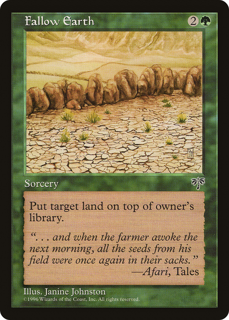 Image of Fallow Earth (MIR-) - Mirage