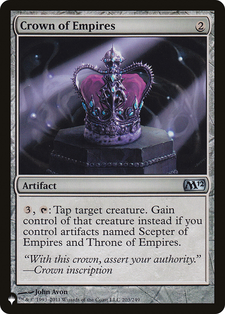 Image of Crown of Empires (LIST-203/249) - The List