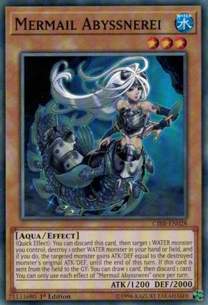 Image of Mermail Abyssnerei (CIBR-EN028) - Circuit Break 1st Edition