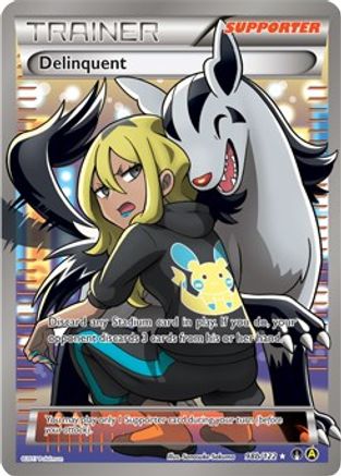 Image of Delinquent 98b/122  - Holofoil Alternate Art Promos - Promo