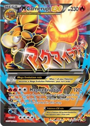 Image of M Camerupt EX XY198a  - Holofoil Alternate Art Promos - Promo