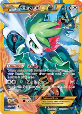 Image of Shaymin EX 77a/108  - Holofoil Alternate Art Promos - Promo