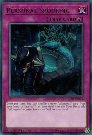 Image of Personal Spoofing (CIBR-EN072) - Circuit Break 1st Edition