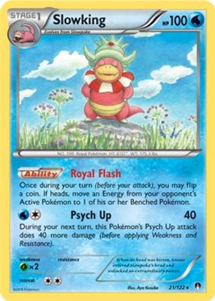 Image of Slowking 021/122  - Holofoil Alternate Art Promos - Promo