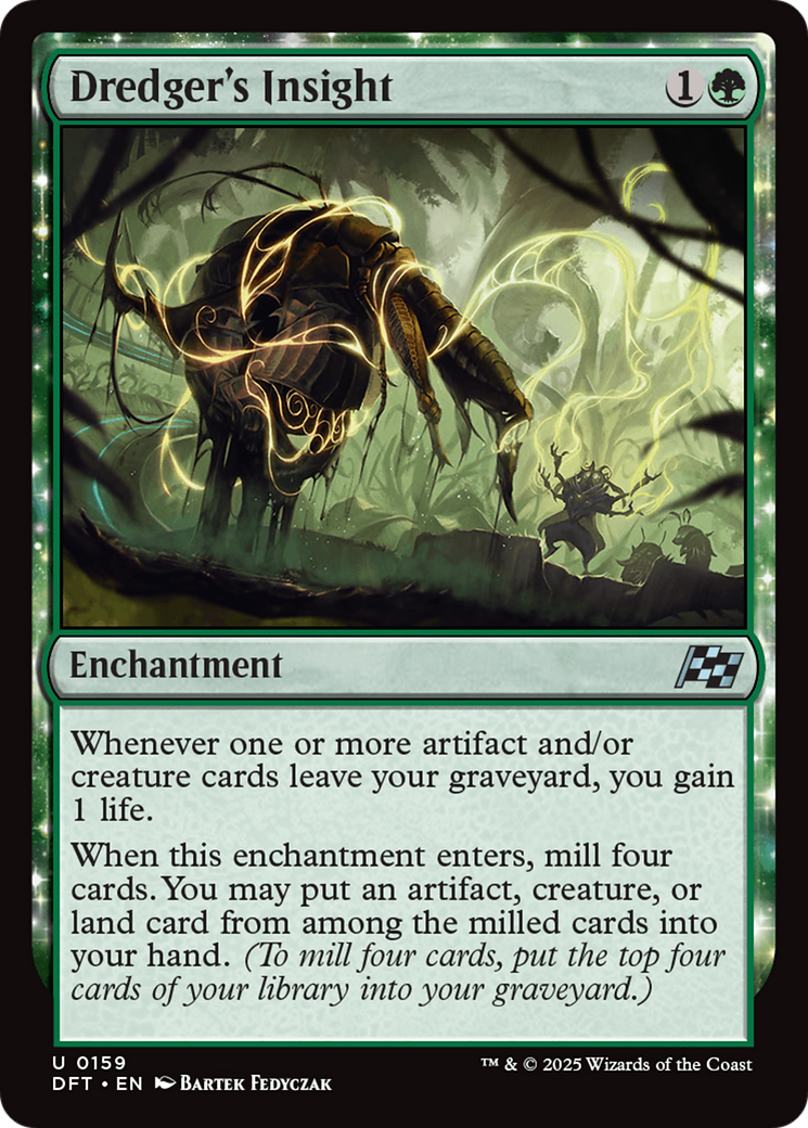 Image of Dredger's Insight (DFT-159) - Aetherdrift: (enchantment)