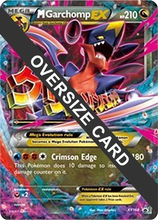Image of M Garchomp EX XY168  - Holofoil Jumbo Cards - Promo