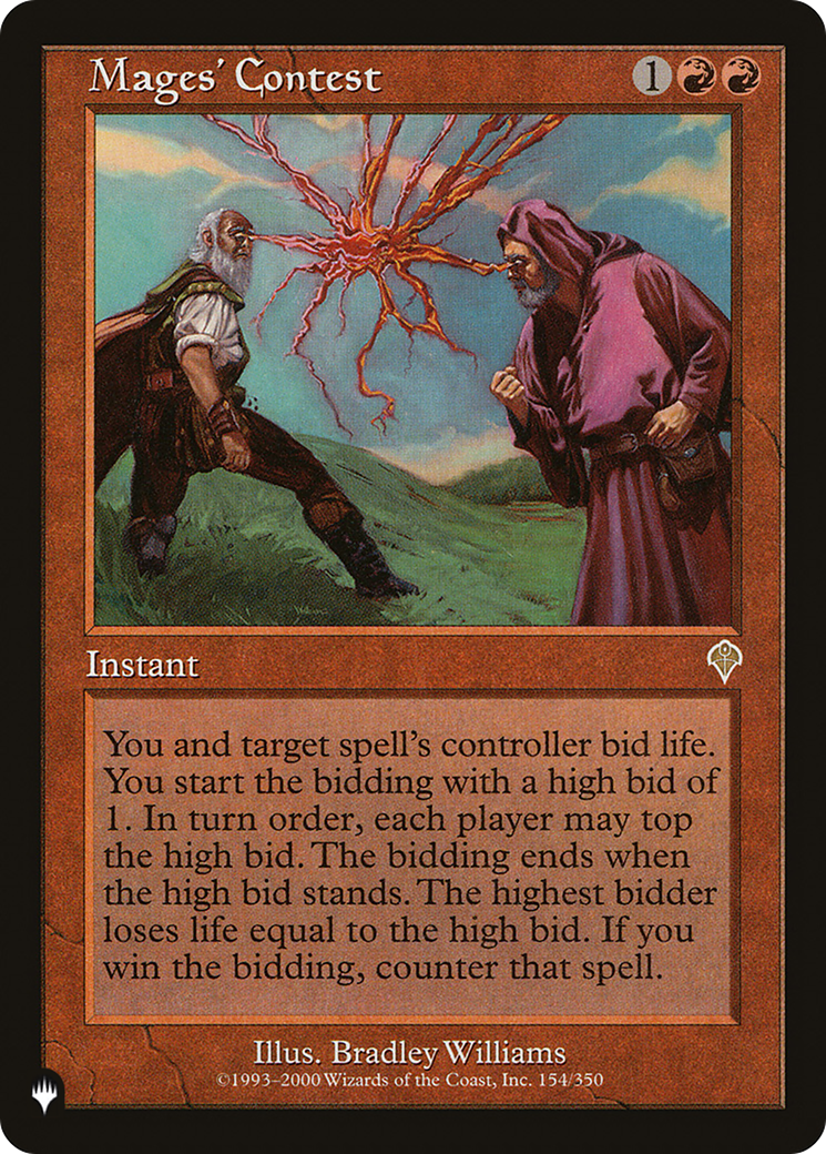 Image of Mages' Contest (LIST-154/350) - The List