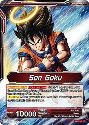 Image of Son Goku // Soul Unleashed Son Goku (BT2-002) - Union Force